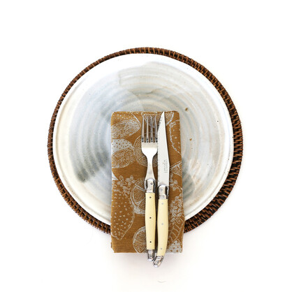 Lemon Marmalade Napkin Set 4 Golden Yellow