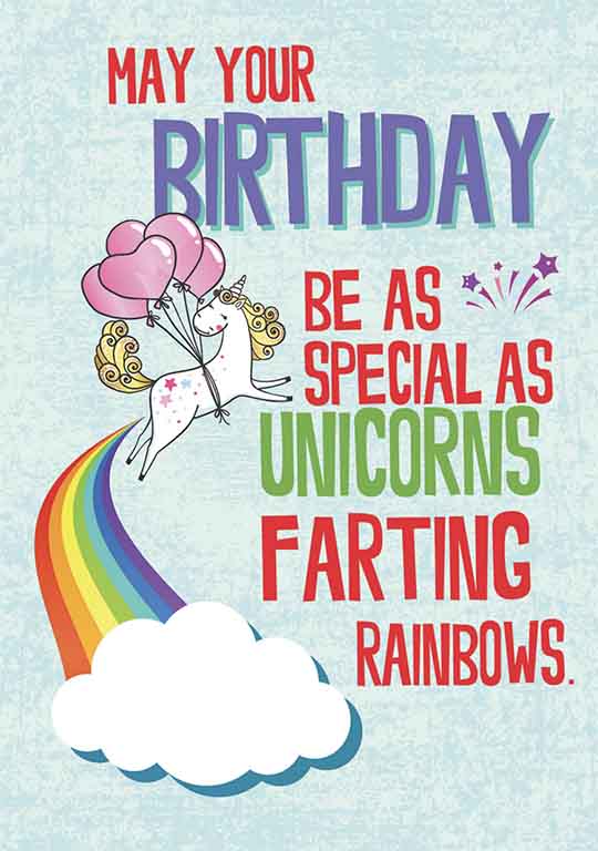 UNICORN FARTING