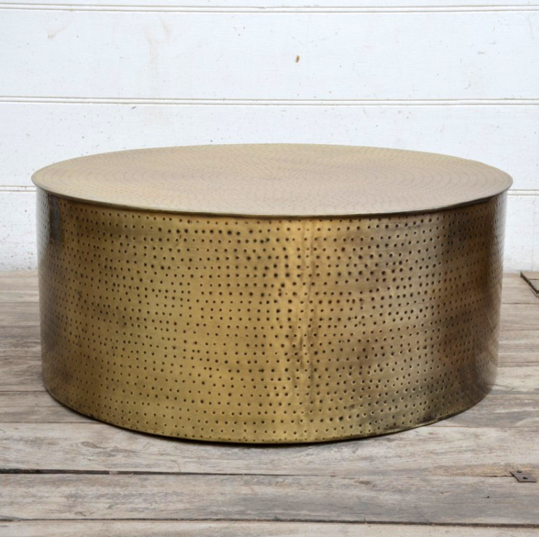 HAMMERED COFFEE TABLE