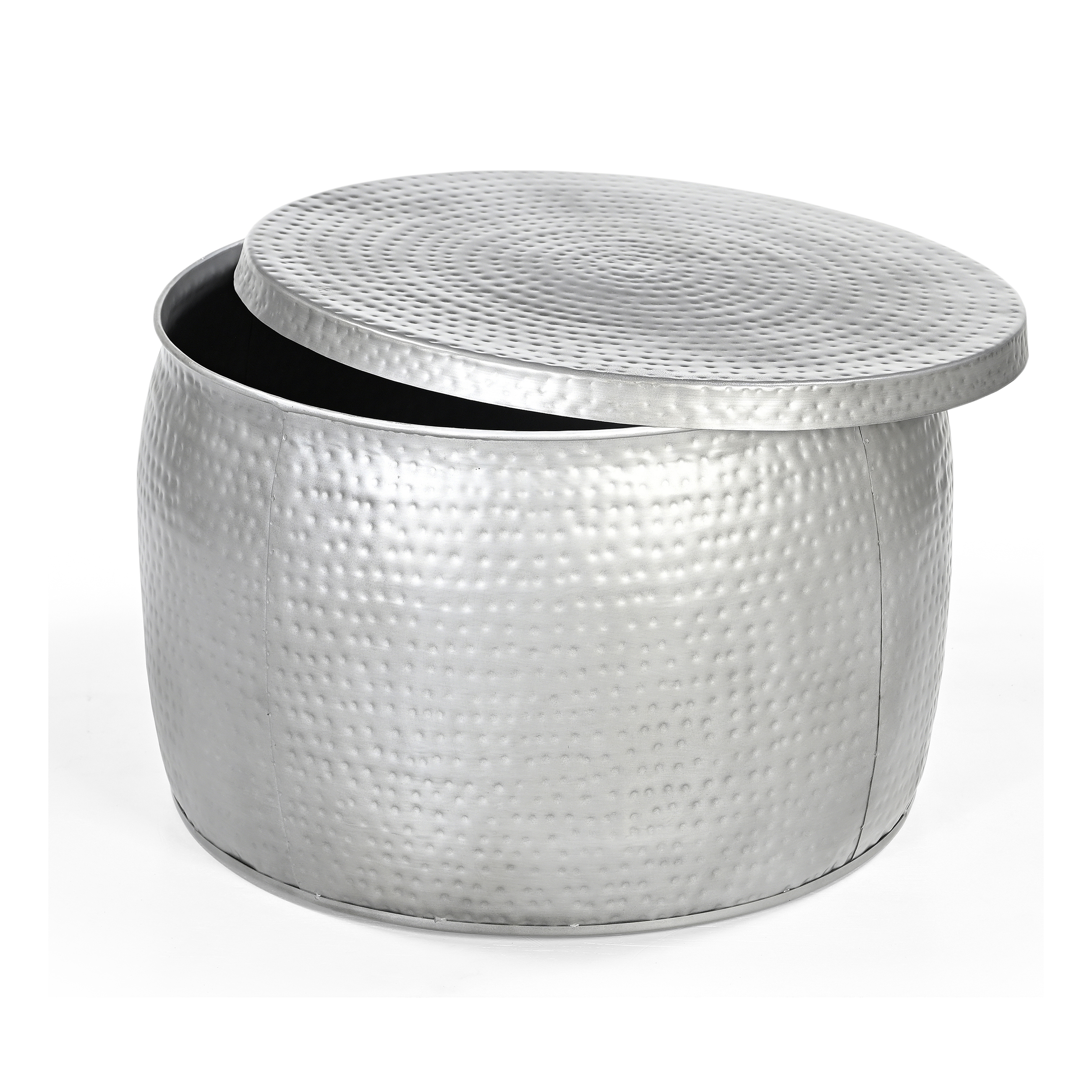 20% MID SEASON SALE LARGE CHARLESTON POLO HAND MADE CUSHIONOPEN TOP HAND FORGED METAL COFFEE TABLE