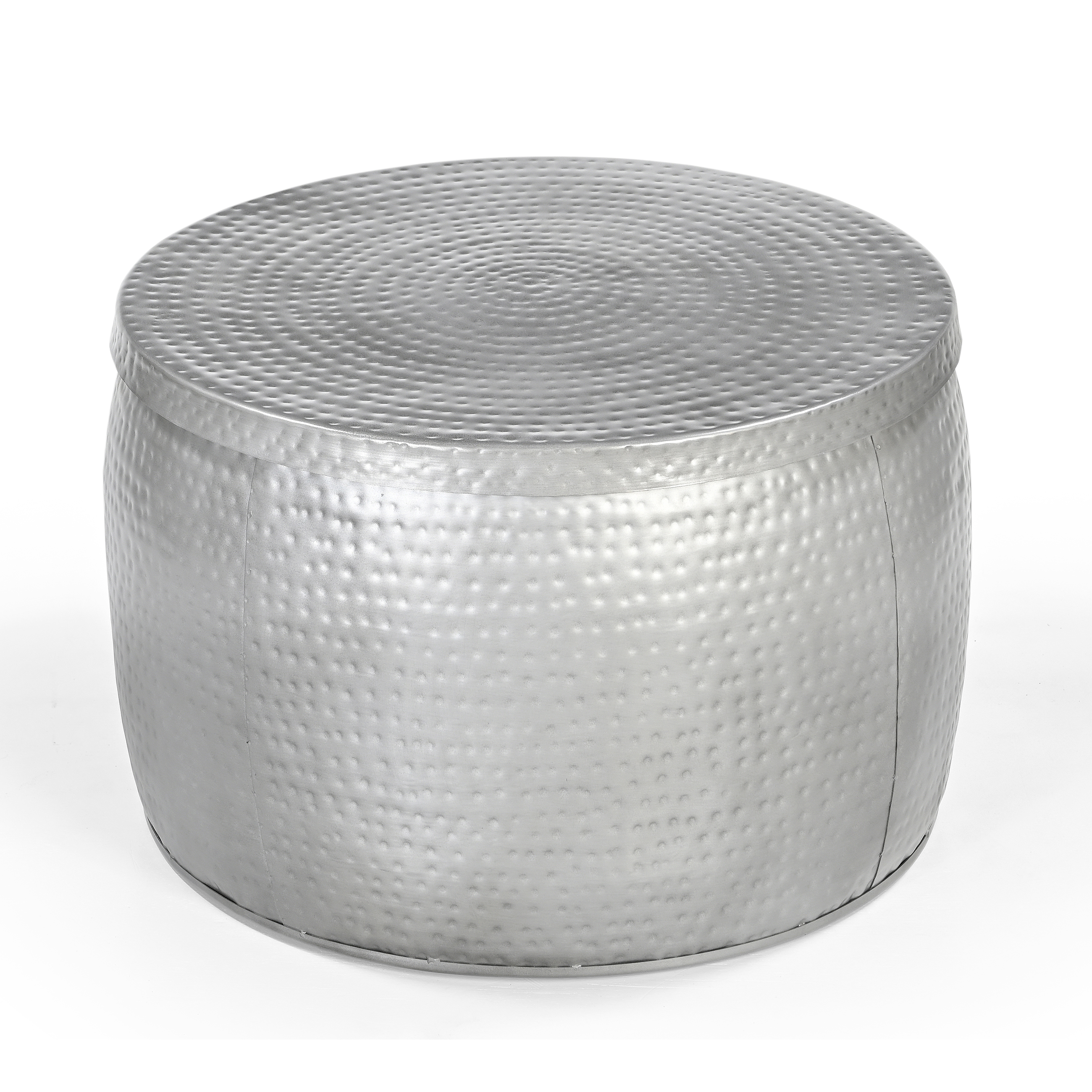 20% MID SEASON SALE LARGE CHARLESTON POLO HAND MADE CUSHIONOPEN TOP HAND FORGED METAL COFFEE TABLE