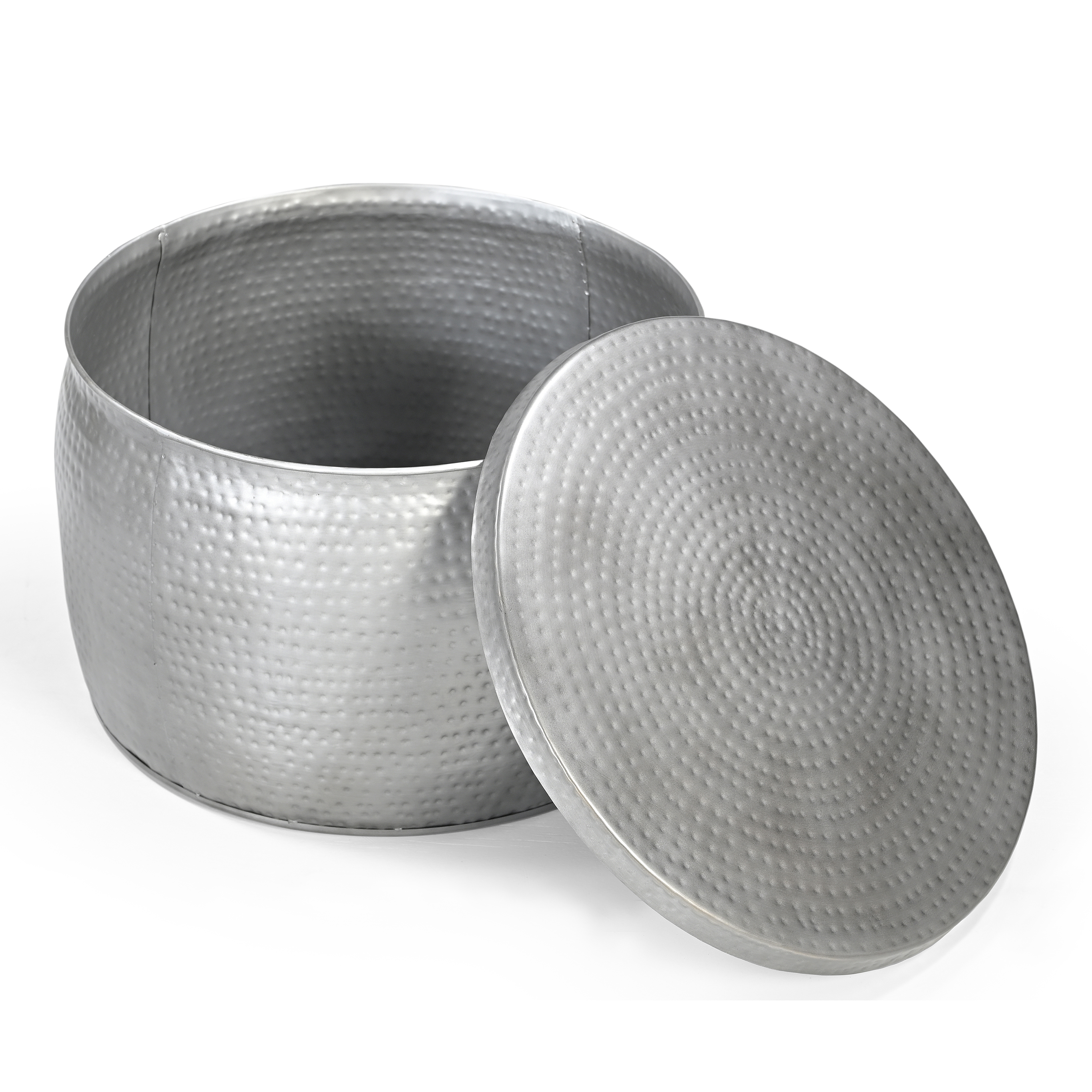 20% MID SEASON SALE LARGE CHARLESTON POLO HAND MADE CUSHIONOPEN TOP HAND FORGED METAL COFFEE TABLE