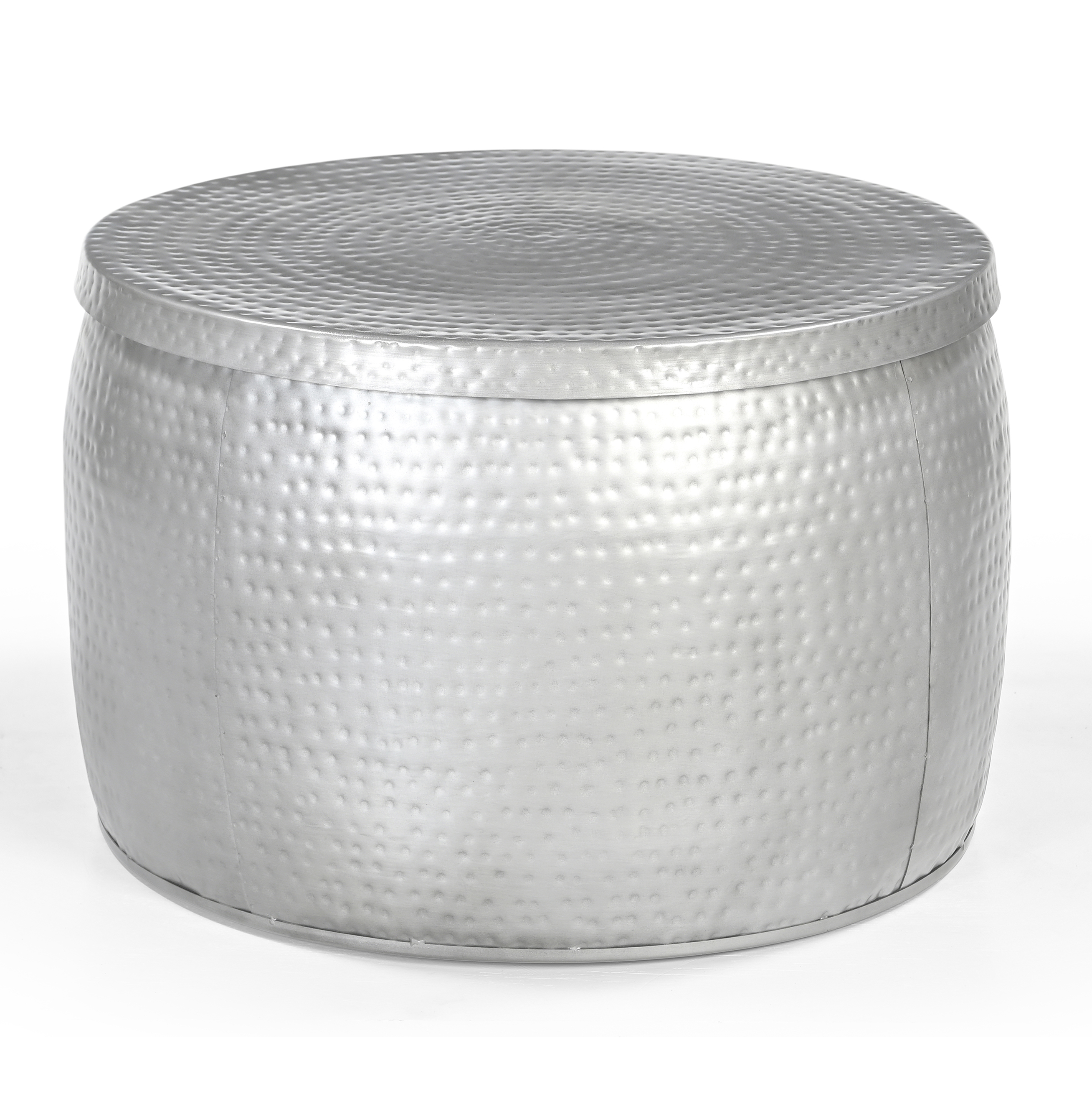 20% MID SEASON SALE LARGE CHARLESTON POLO HAND MADE CUSHIONOPEN TOP HAND FORGED METAL COFFEE TABLE