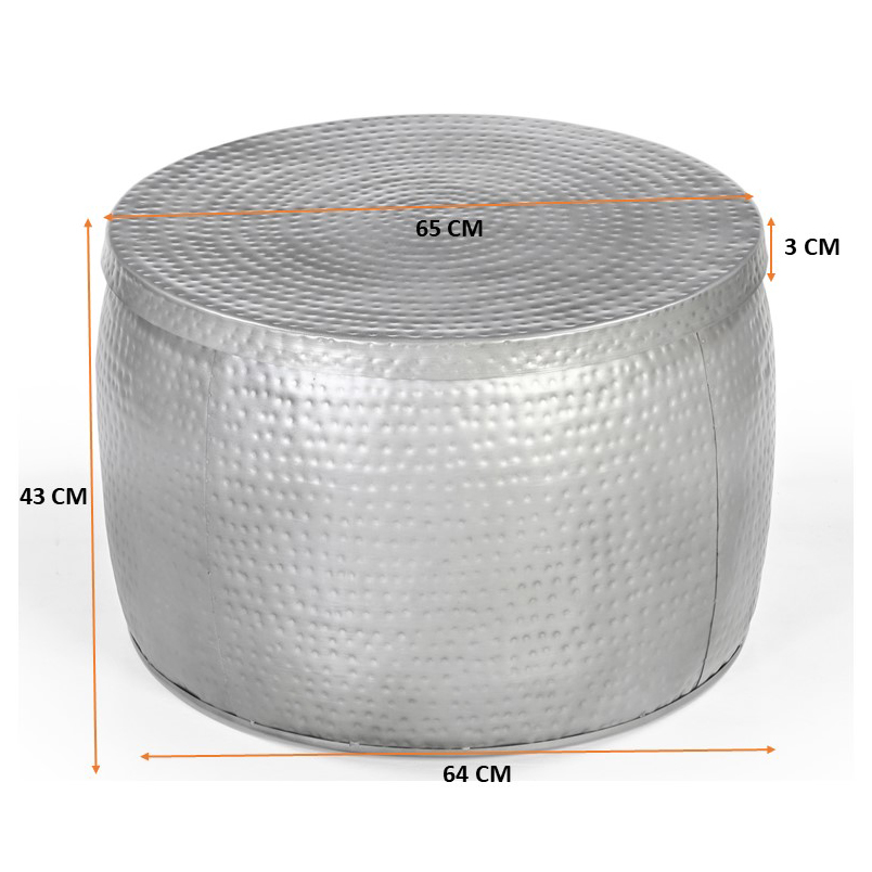 20% MID SEASON SALE LARGE CHARLESTON POLO HAND MADE CUSHIONOPEN TOP HAND FORGED METAL COFFEE TABLE