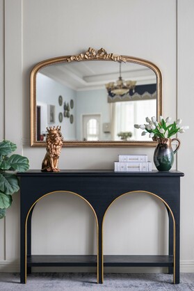 VIENNA GOLD BOW WALL MIRROR