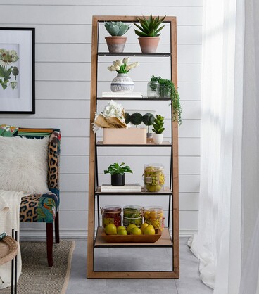 STEP LADDER BOOKSHELF