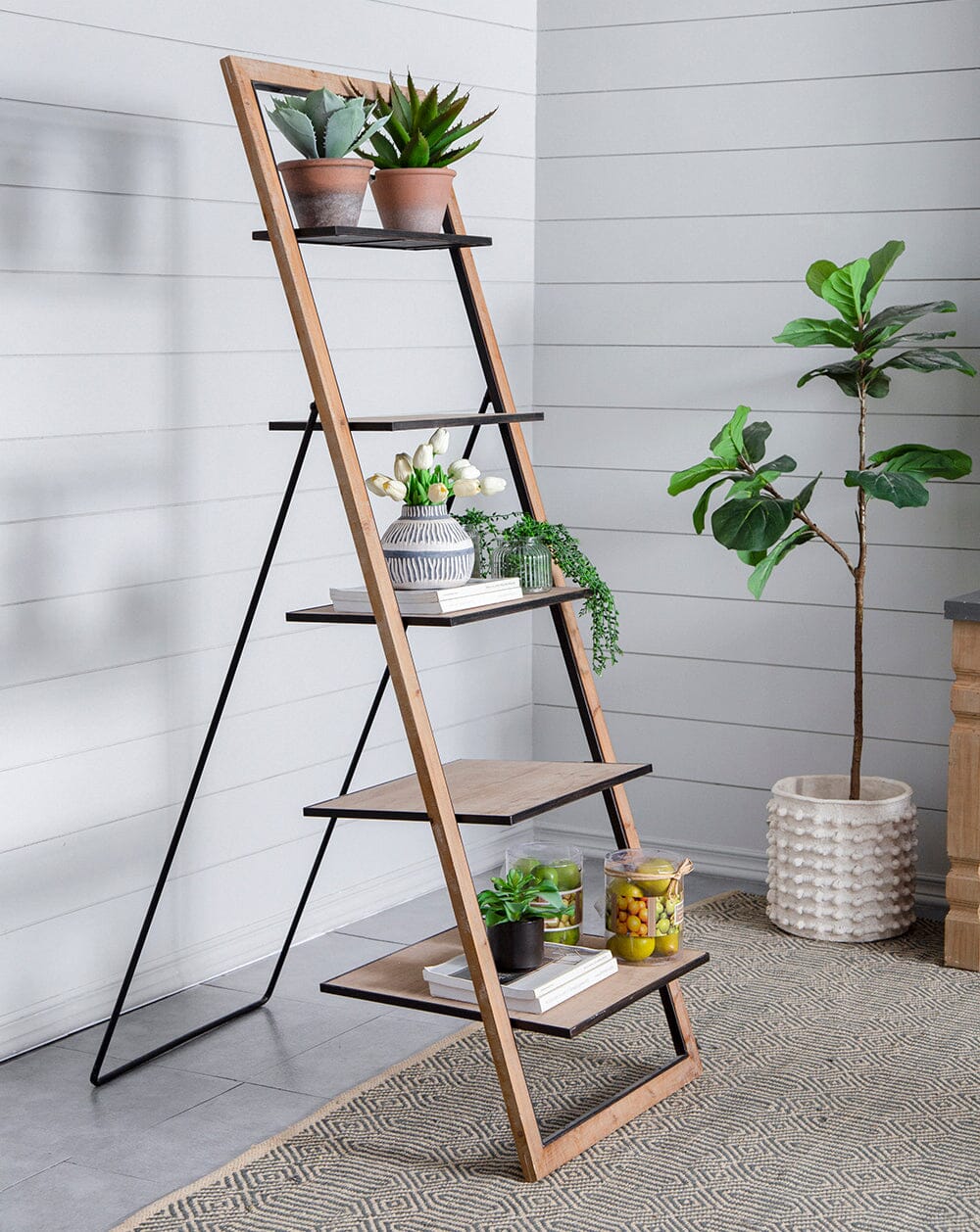 STEP LADDER BOOKSHELF