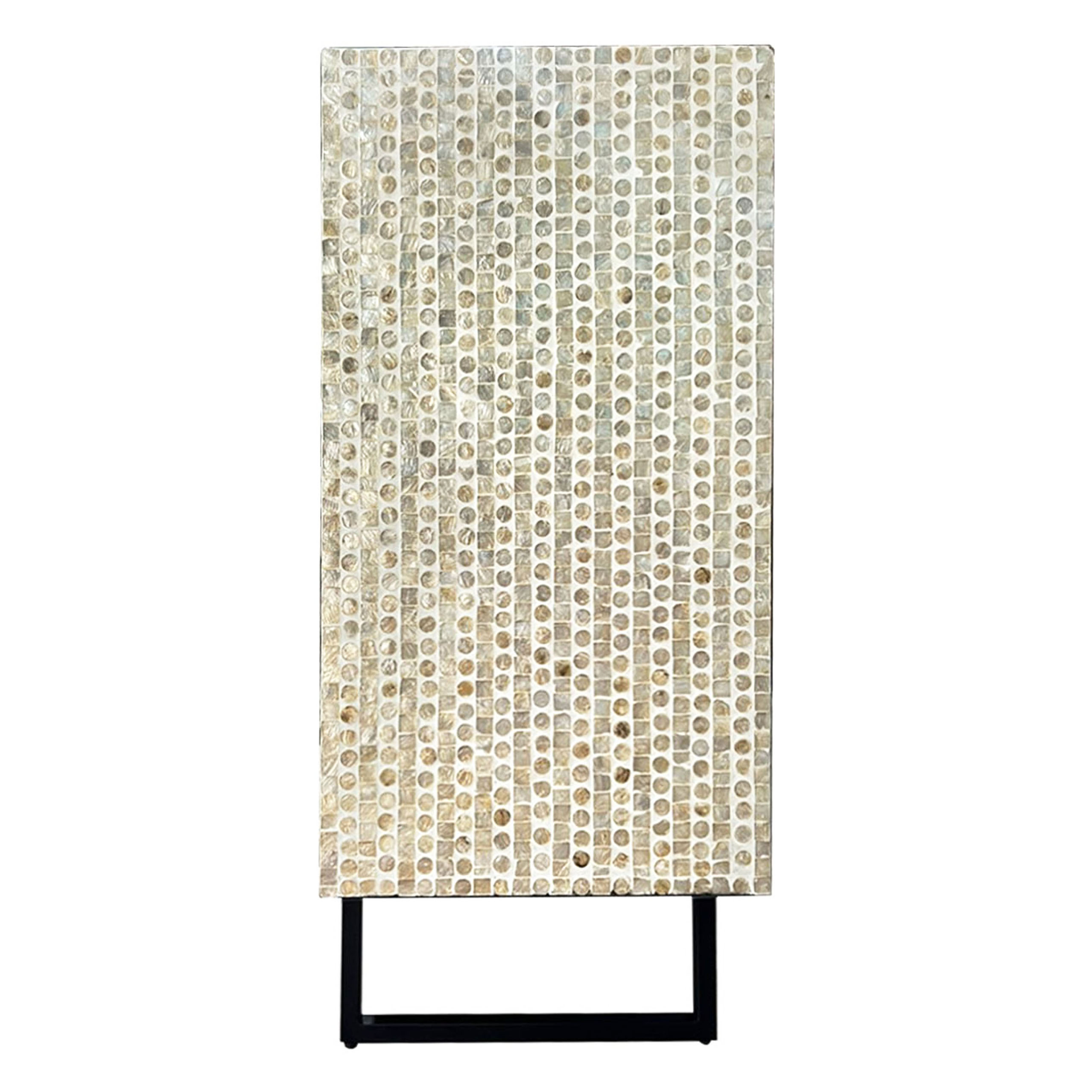 MOTHER OF PEARL HAND MADE SWIRL SIDEBOARD