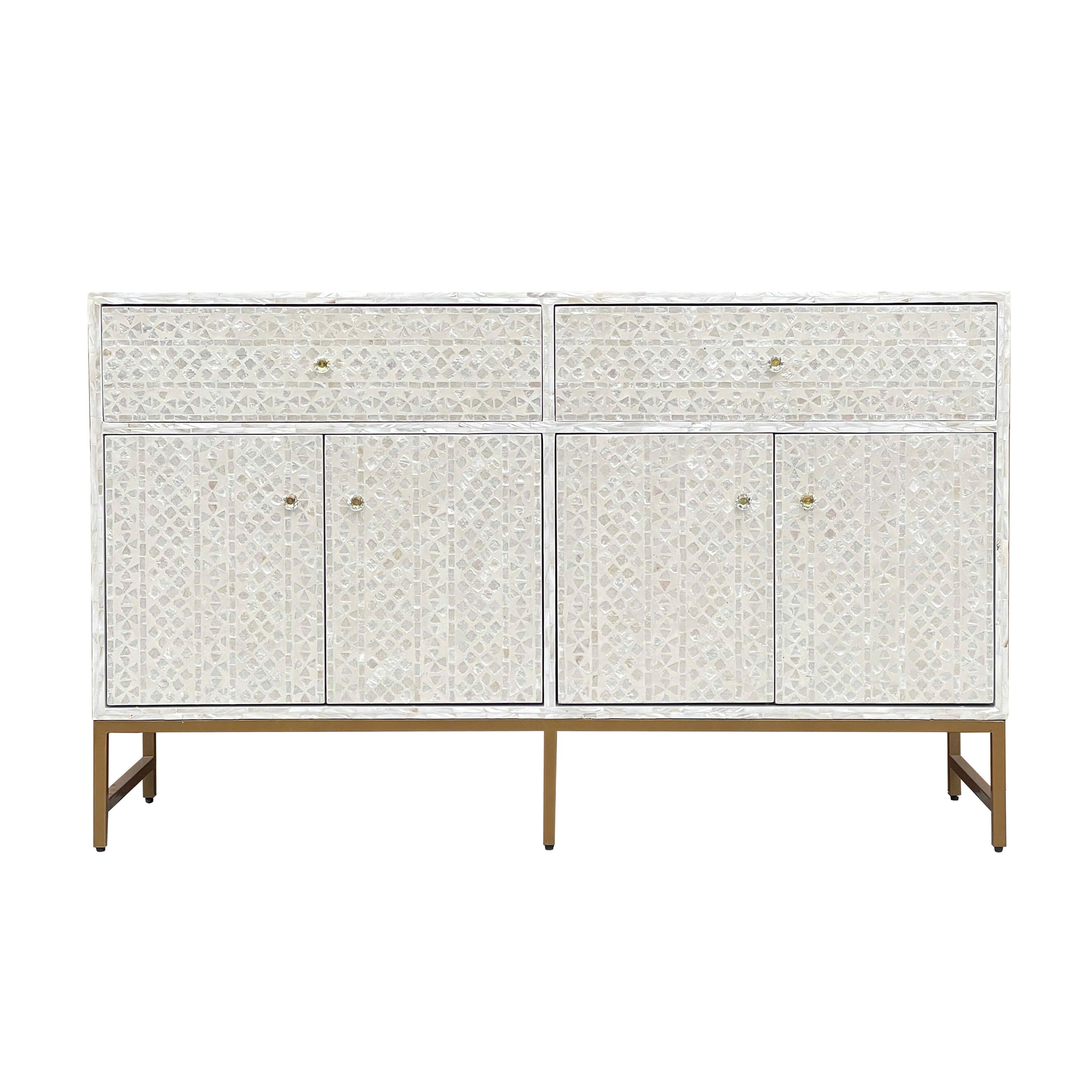 MOTHER OF PEARL GRANDIOSE SIDEBOARD LIGHT HUE