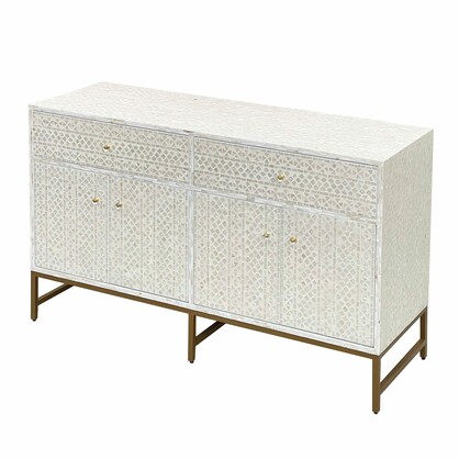 MOTHER OF PEARL GRANDIOSE SIDEBOARD LIGHT HUE