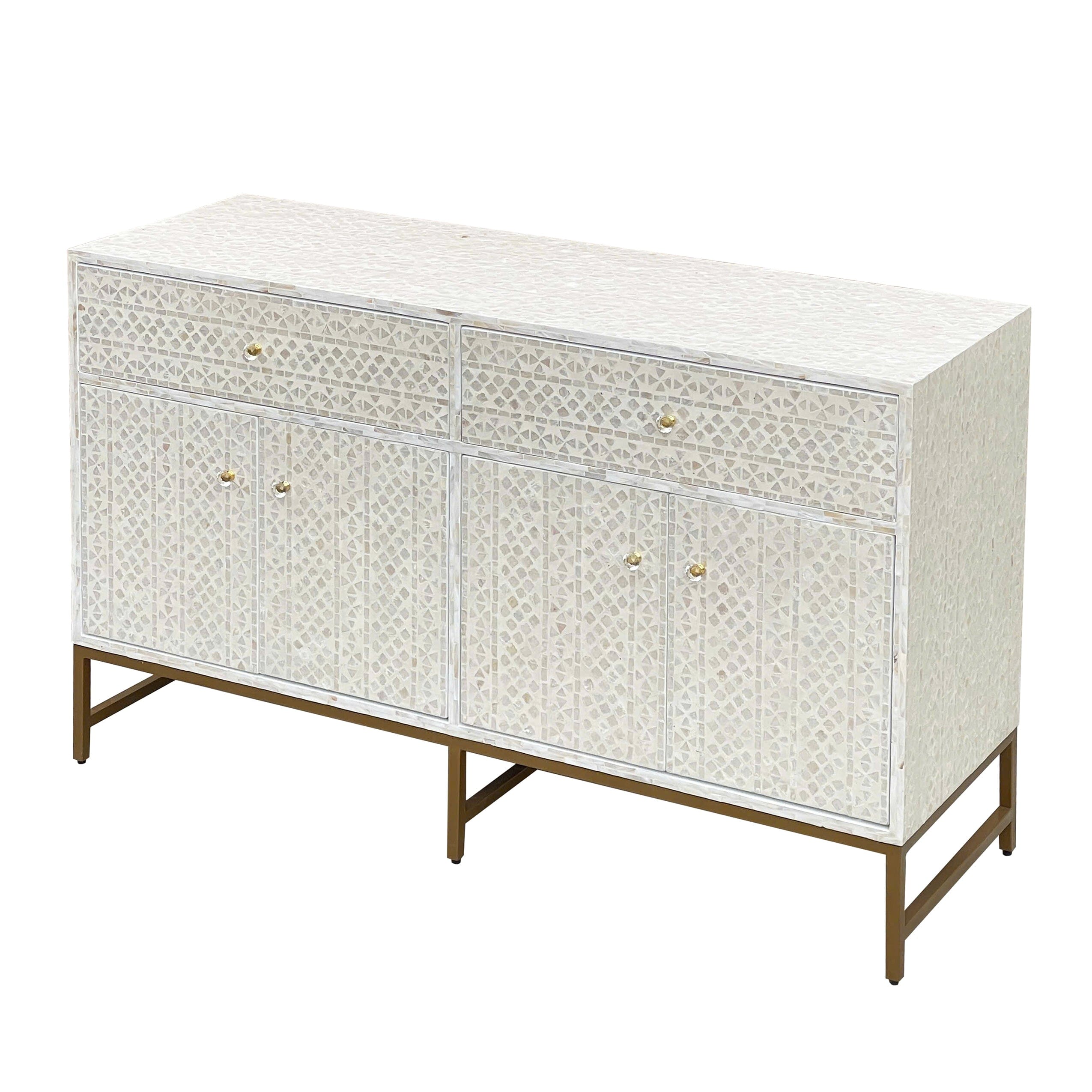 MOTHER OF PEARL GRANDIOSE SIDEBOARD LIGHT HUE
