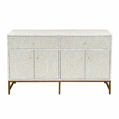 MOTHER OF PEARL GRANDIOSE SIDEBOARD LIGHT HUE