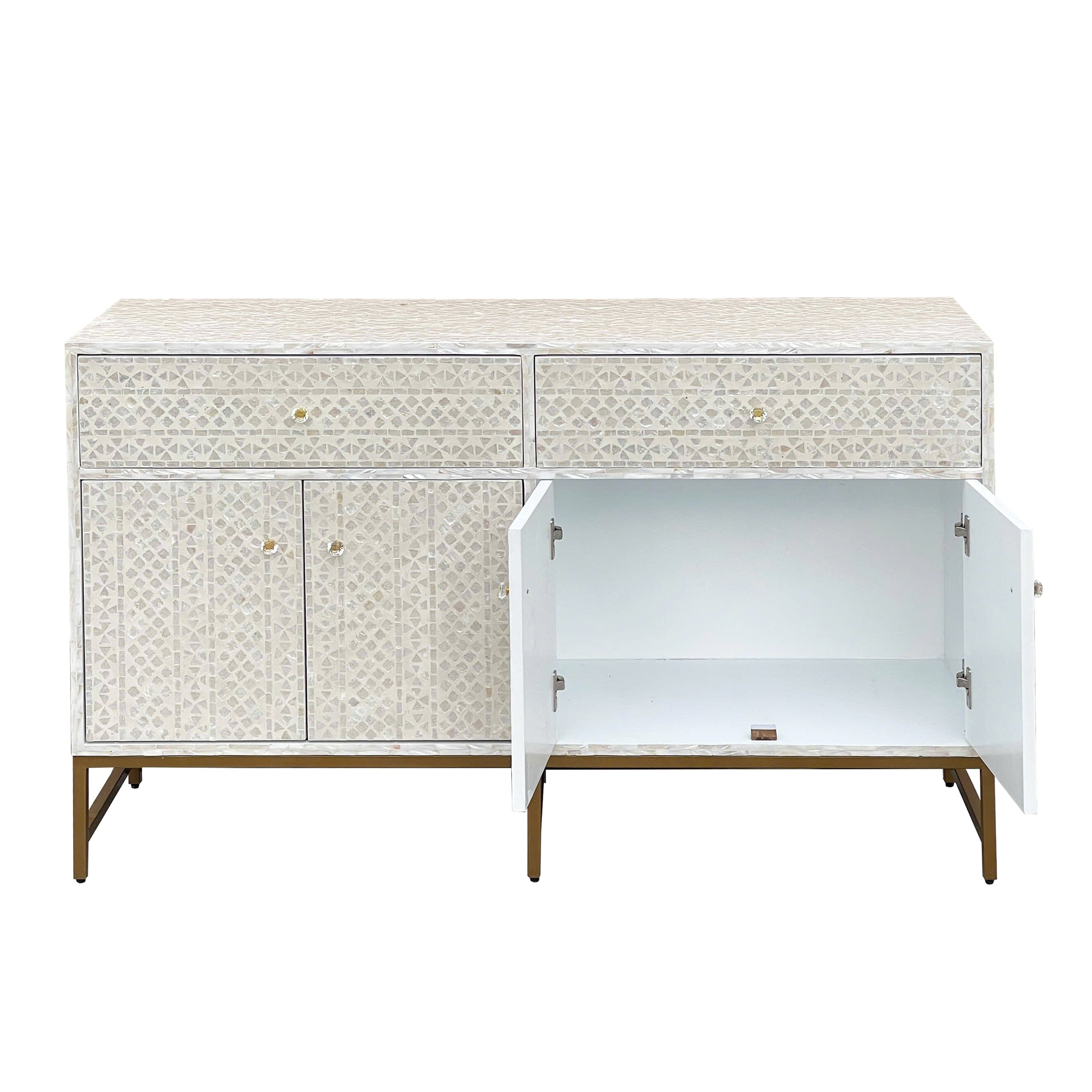 MOTHER OF PEARL GRANDIOSE SIDEBOARD LIGHT HUE