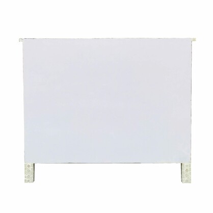 MOTHER OF PEARL HAND MADE MONOCHROME CHEST OF DRAWS