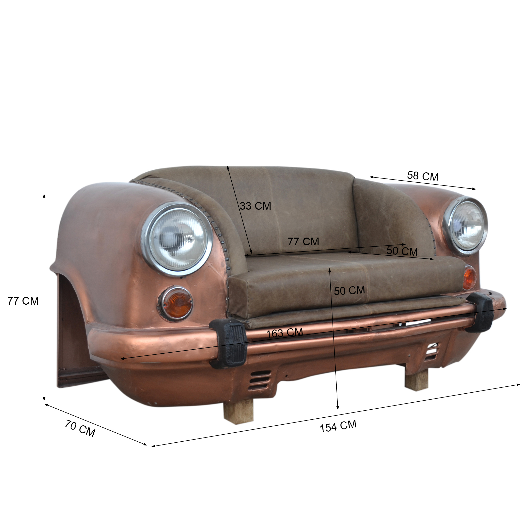 AMBASSADOR CAR SOFA