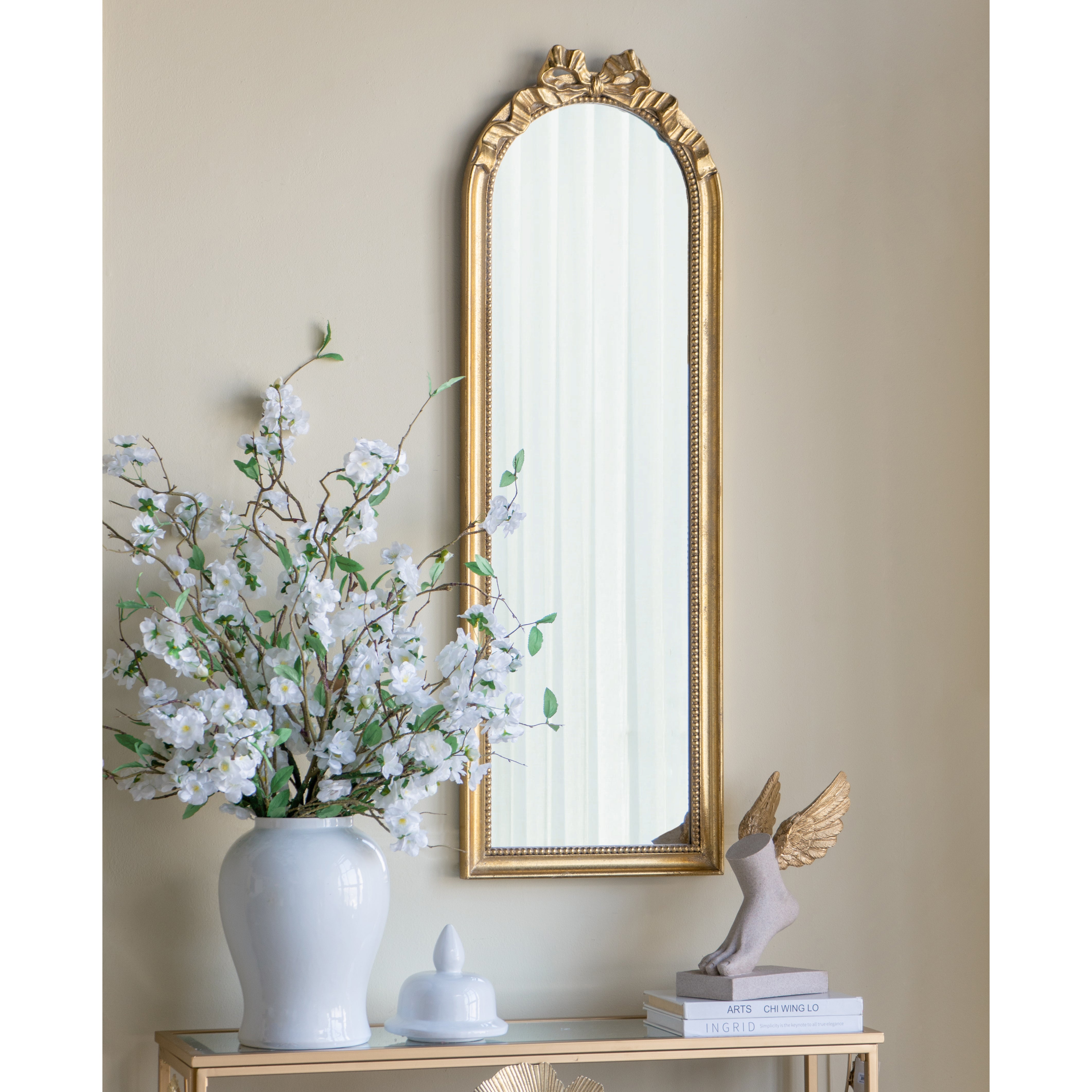CHATEAU RIBBON ARCH MIRROR