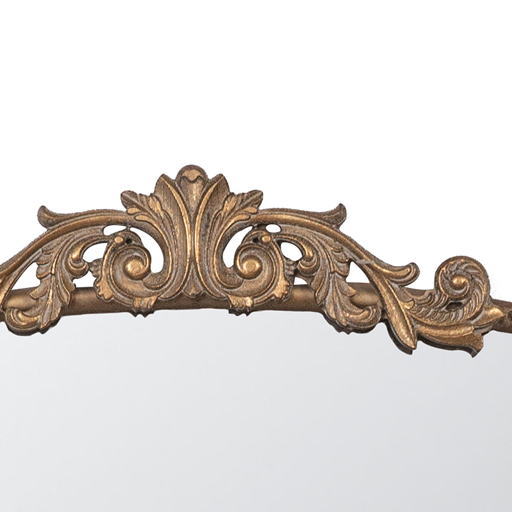 ANTIQUE LAUREL ARCH MIRROR