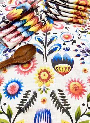 LYKKE-pure baltic linen tea towel