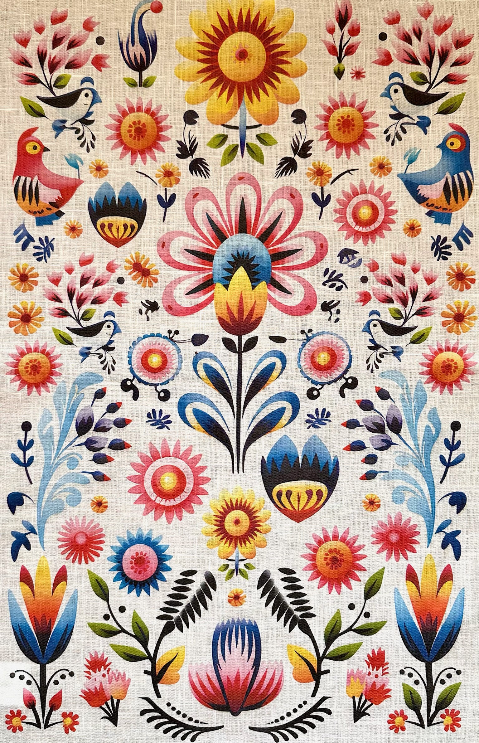 LYKKE-pure baltic linen tea towel