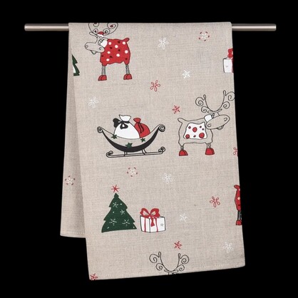 Christmas Reindeer with Sleigh