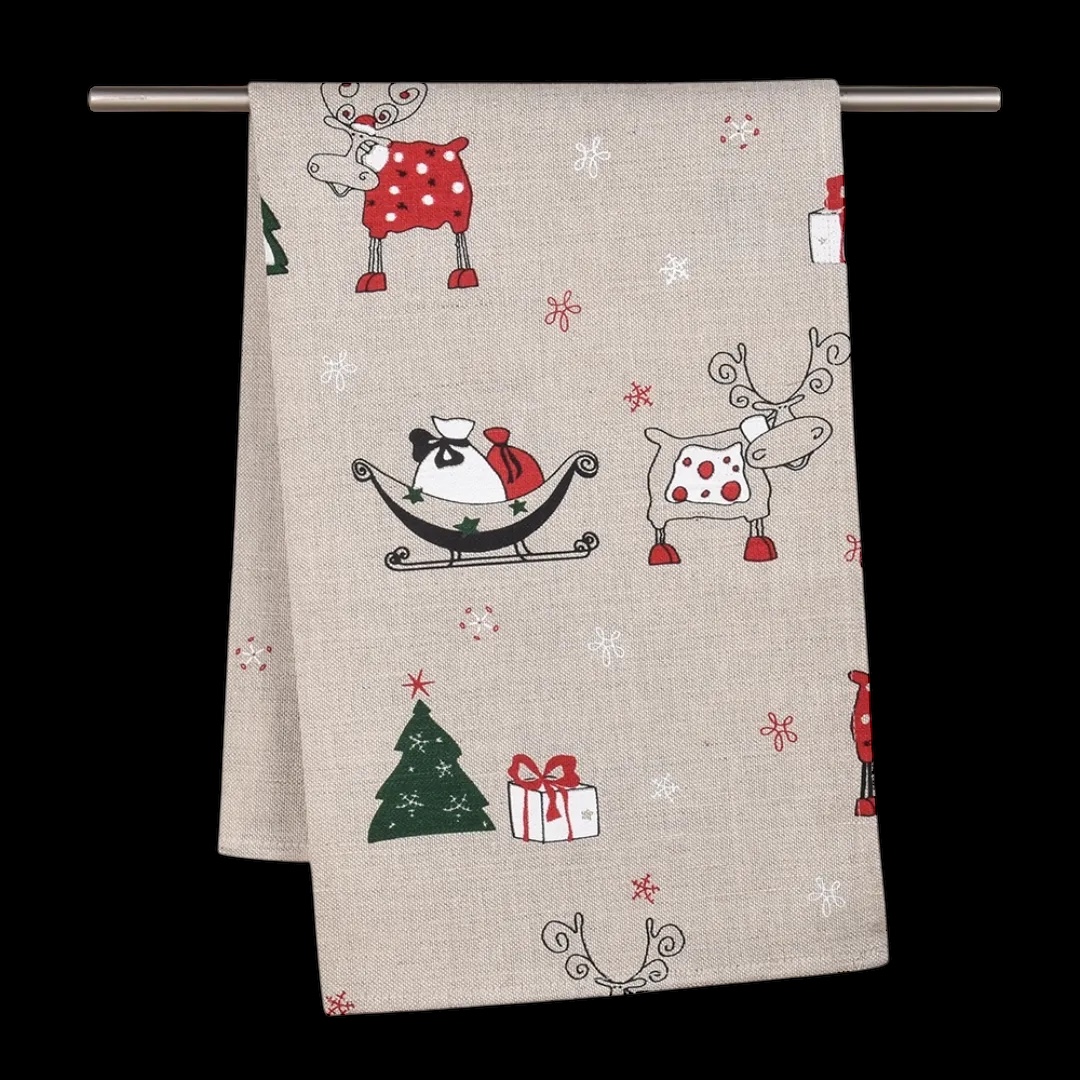 Christmas Reindeer with Sleigh