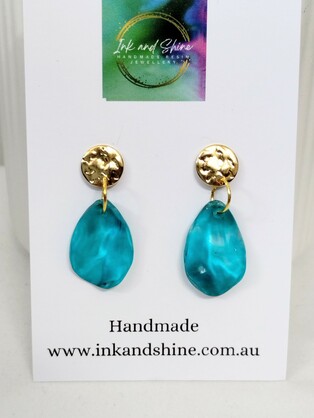 Ocean Drop Earrings Assorted Colours - Small