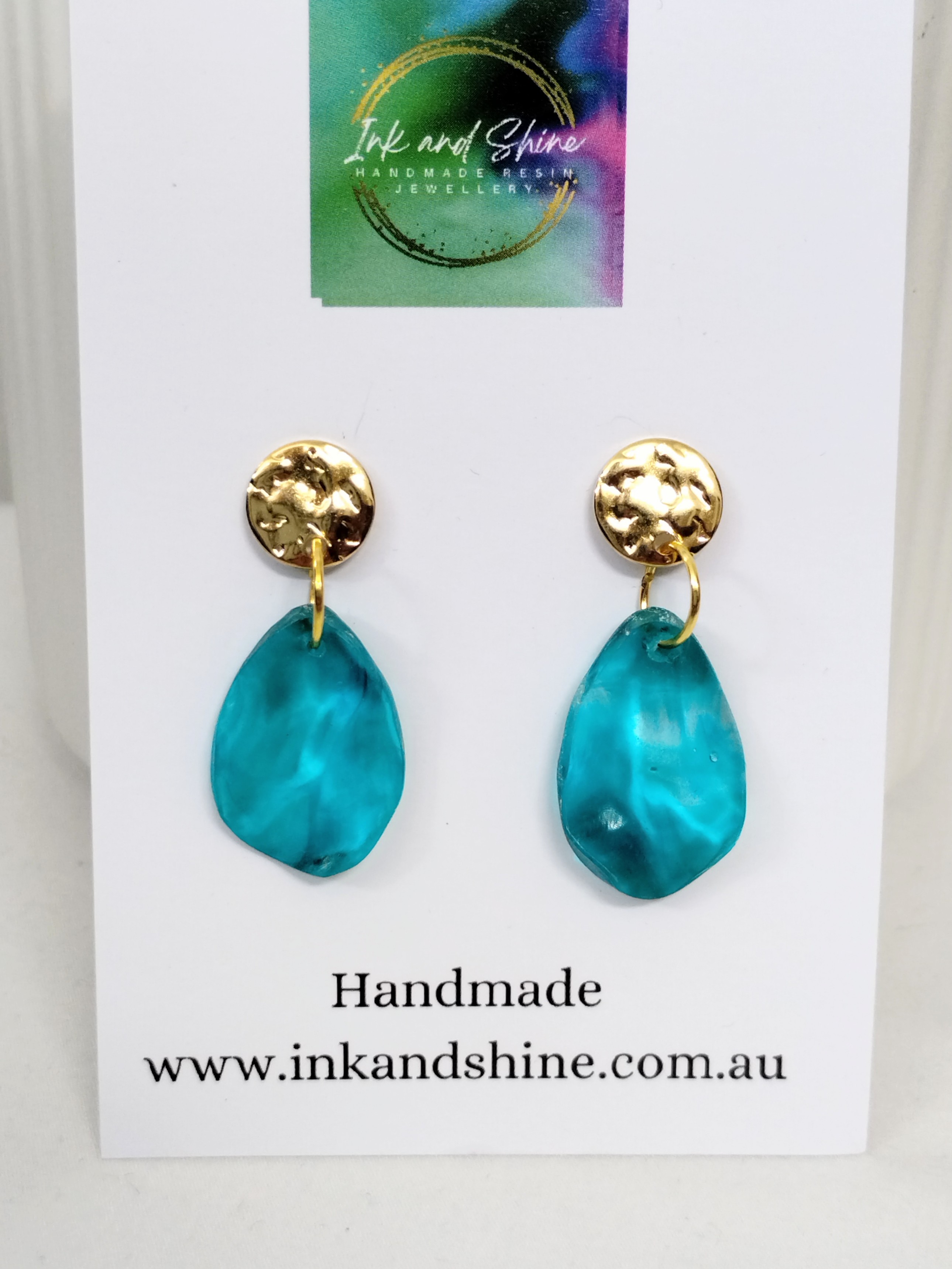 Ocean Drop Earrings Assorted Colours - Small
