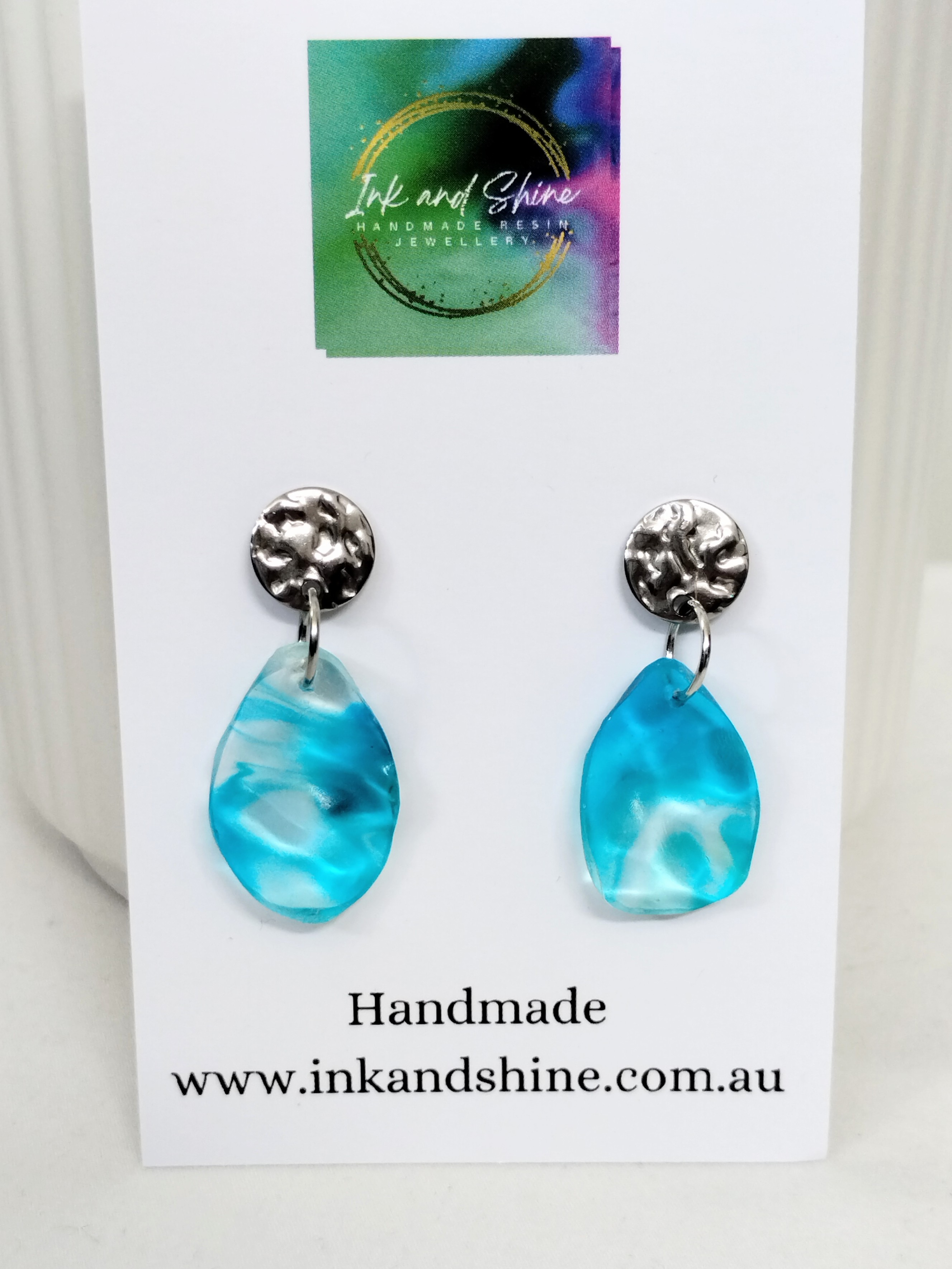 Ocean Drop Earrings Assorted Colours - Small