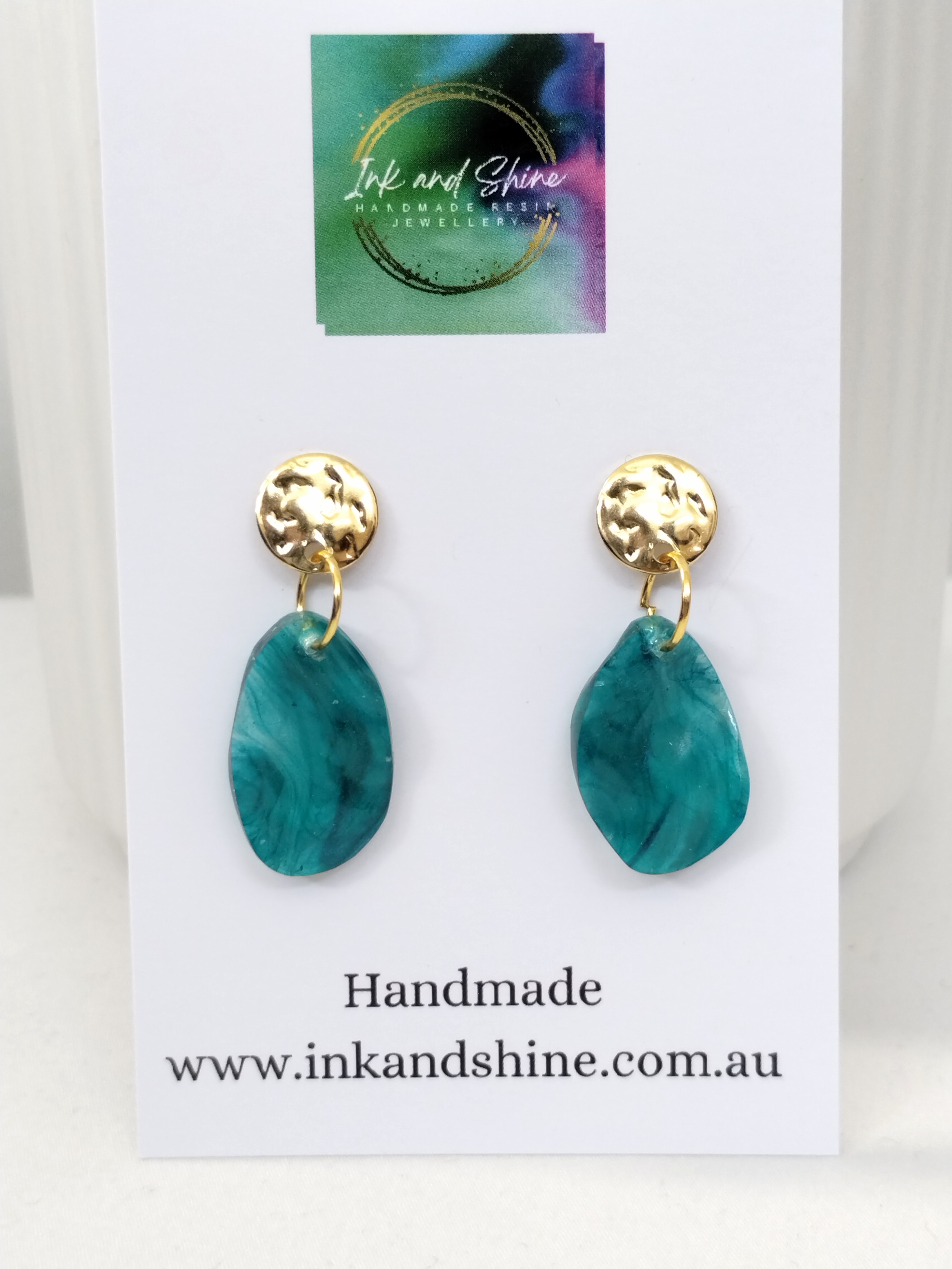 Ocean Drop Earrings Assorted Colours - Small