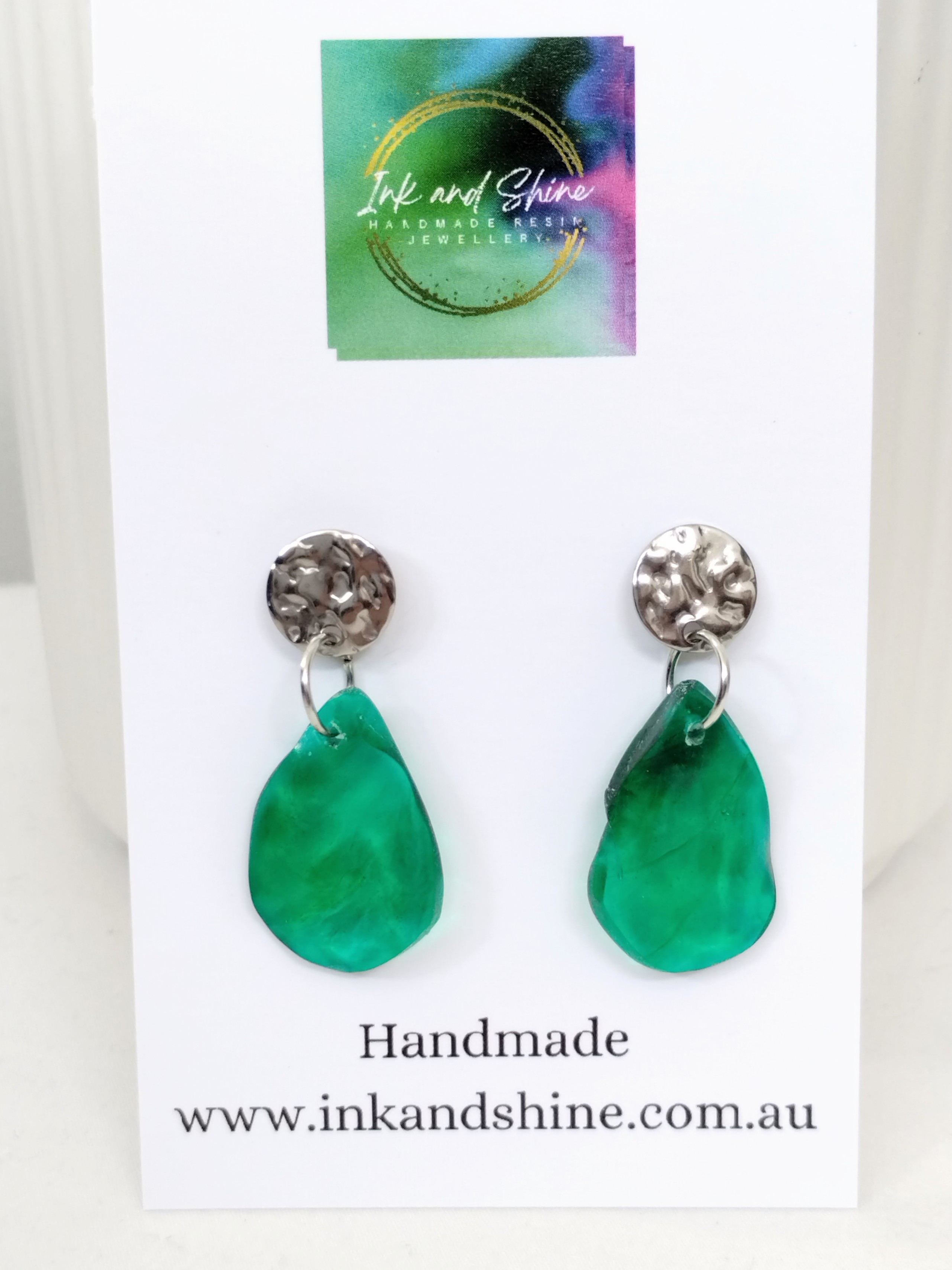 Ocean Drop Earrings Assorted Colours - Small