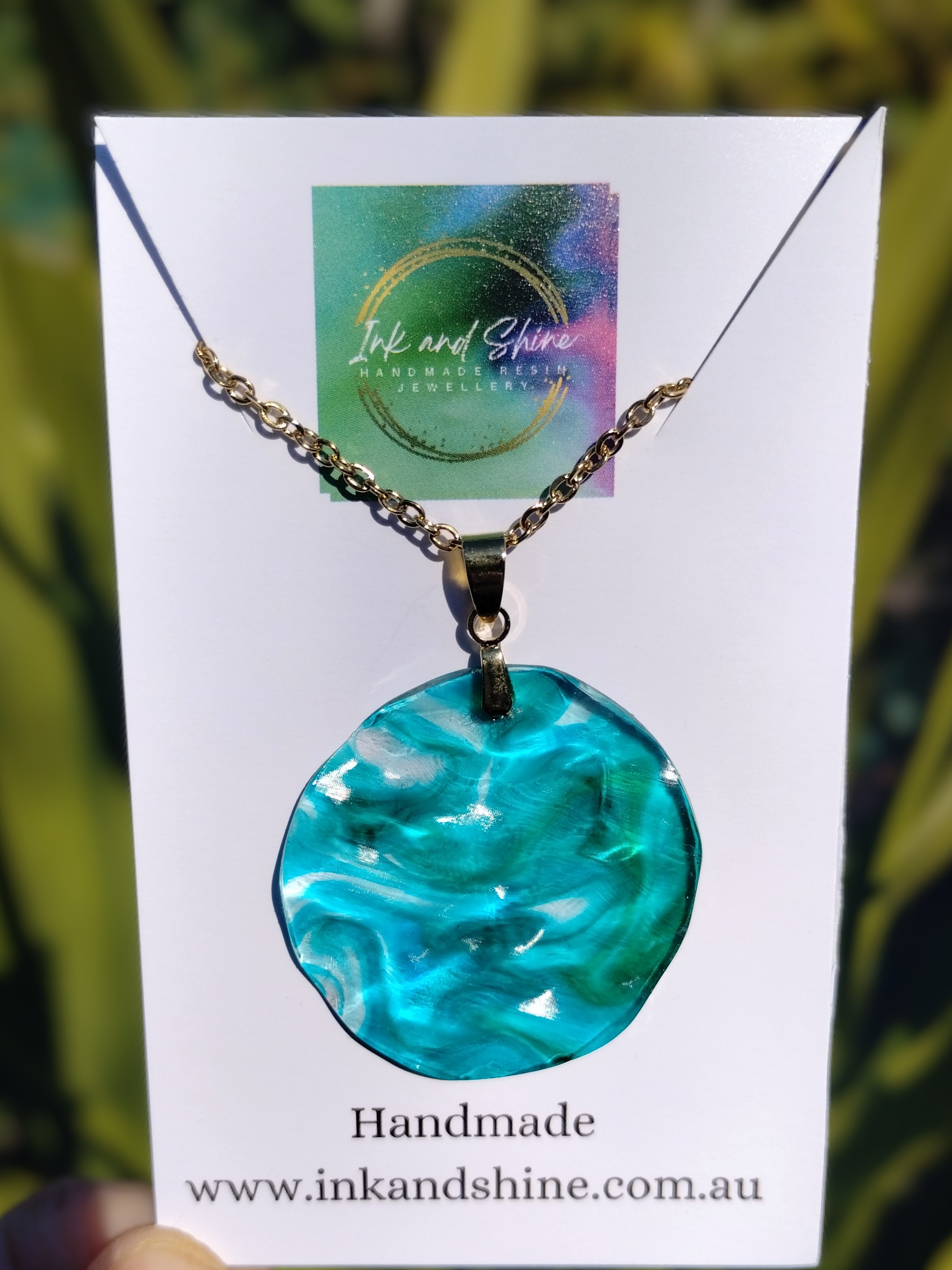 Ocean Pendant Necklace