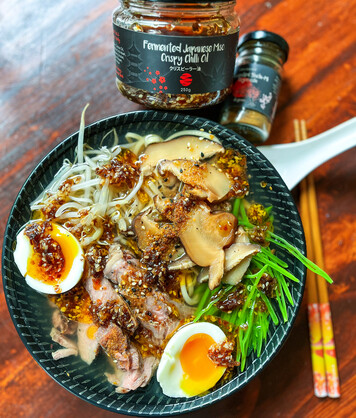 Fermented Japanese Miso Crispy Chilli Oil