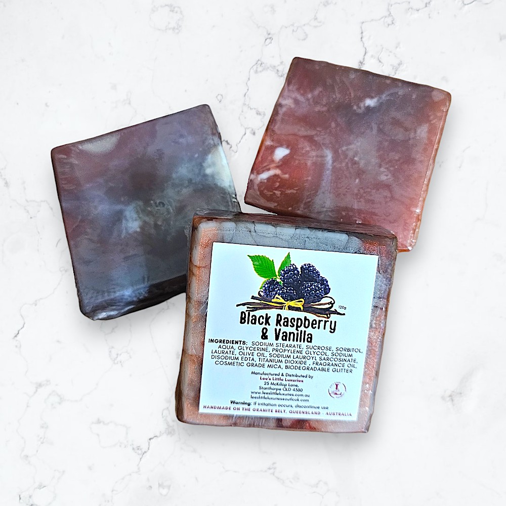 Black Raspberry & Vanilla Soap