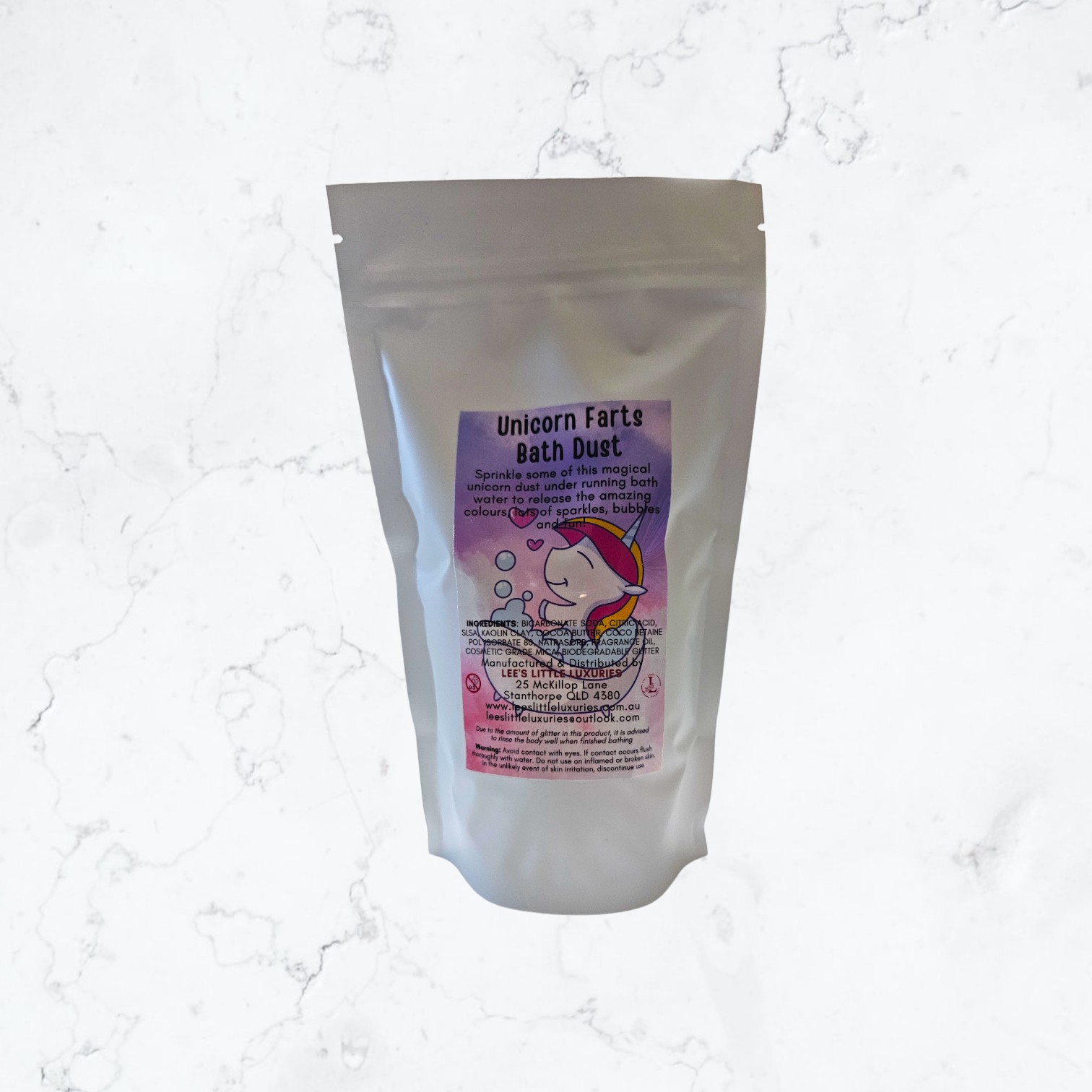 Unicorn Farts Bath Dust
