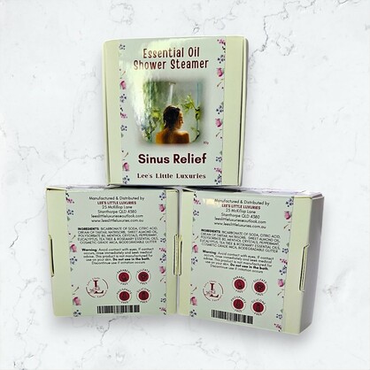 Sinus Relief Essential Oil Shower Steamer