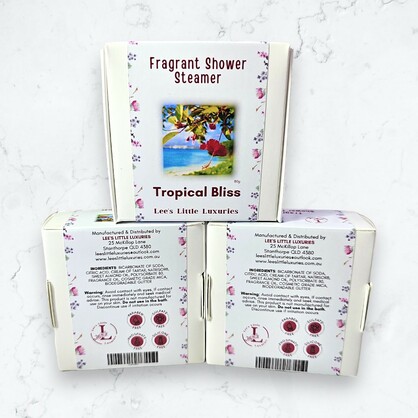 Tropical Bliss Fragrant Shower Steamer
