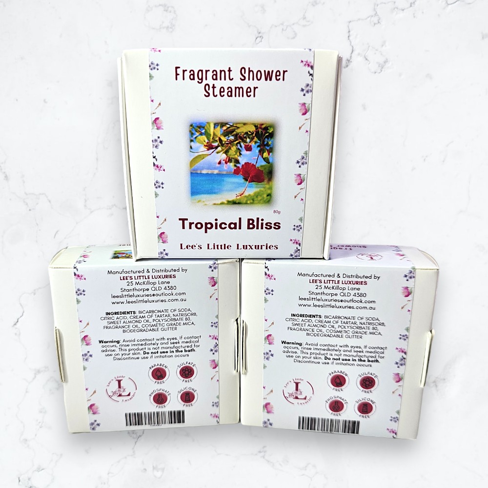 Tropical Bliss Fragrant Shower Steamer