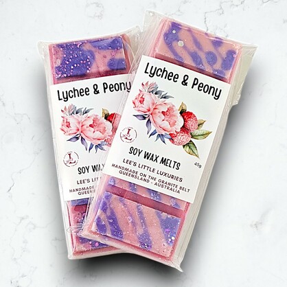 Lychee Peony Wax Melts