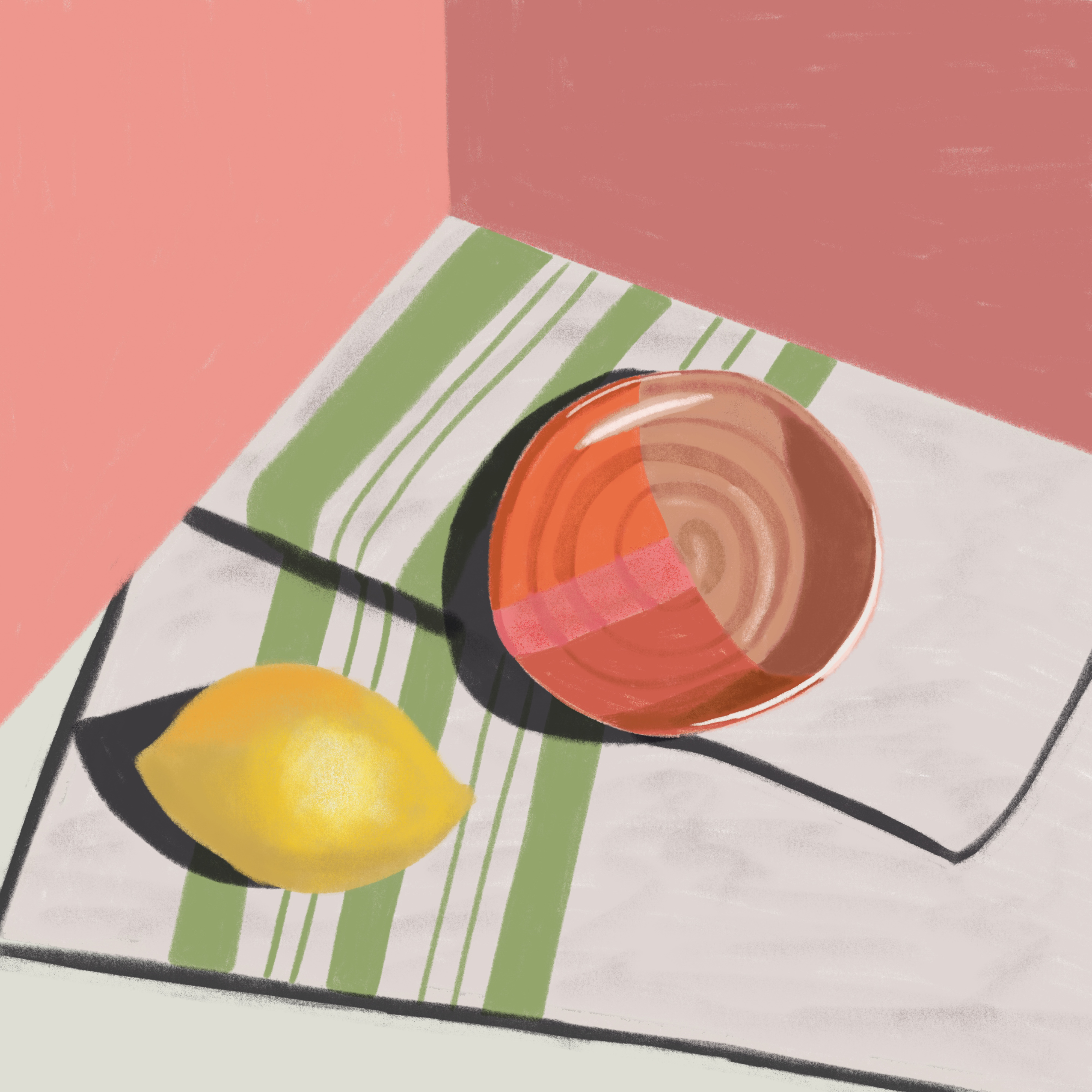 Just Add Lemon - Mini Art Print