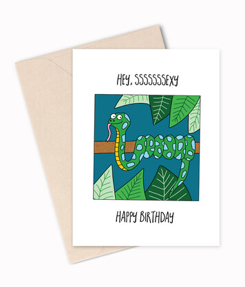 Hey Sexxxxxxy - Birthday Card