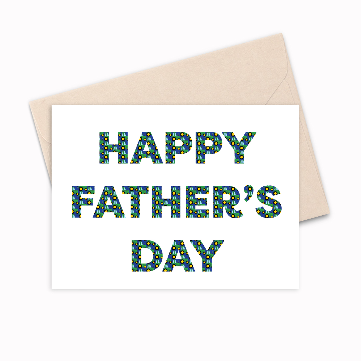 Happy Father's Day - Tractor card