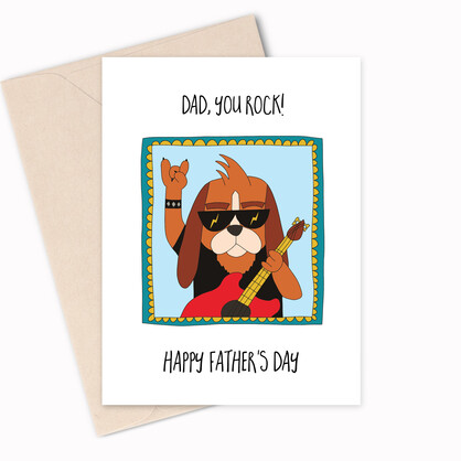 Dad, you ROCK! -  Happy Father's Day