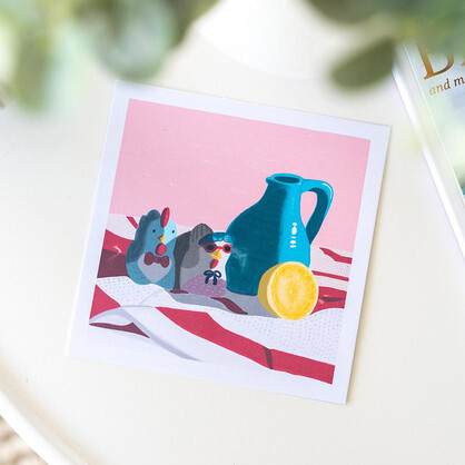 Cool Chicks - Mini Art Print