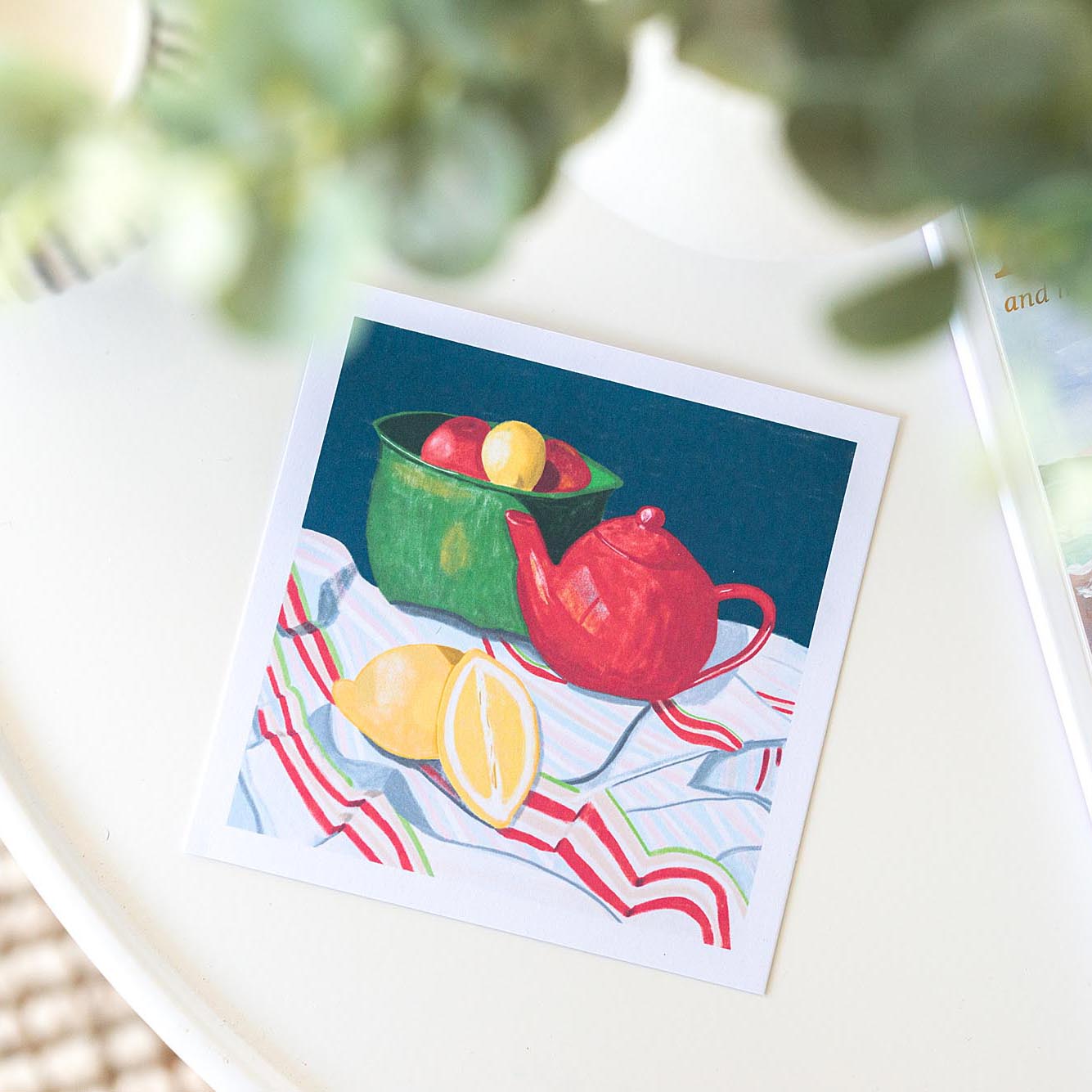 A Touch of Red - Mini Art Print