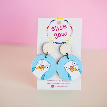 Handmade Earrings - The Chip Thief
