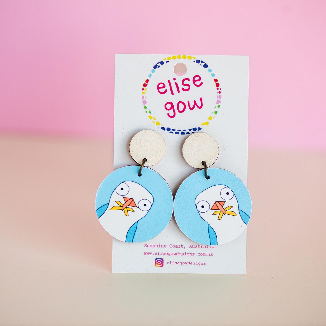 Handmade Earrings - The Chip Thief