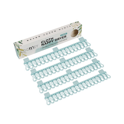Cloth Nappy Dryer (4 Pack) - Loomey Blue