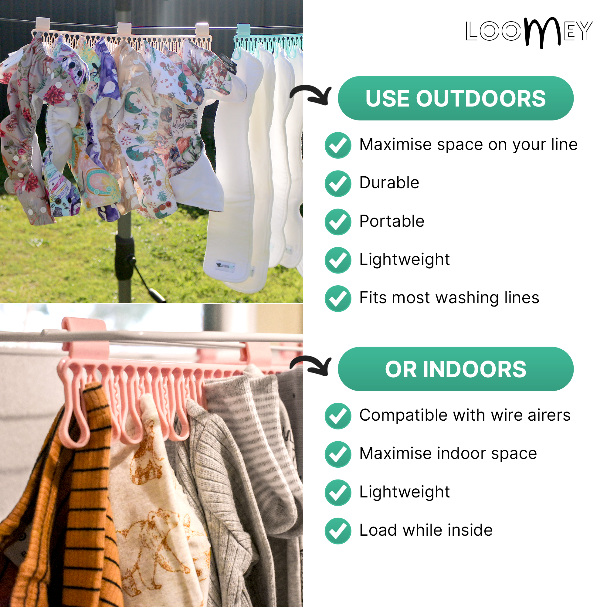 LoomeyÂ® Littles Dryer (2 Pack) - Dreamy Creamy