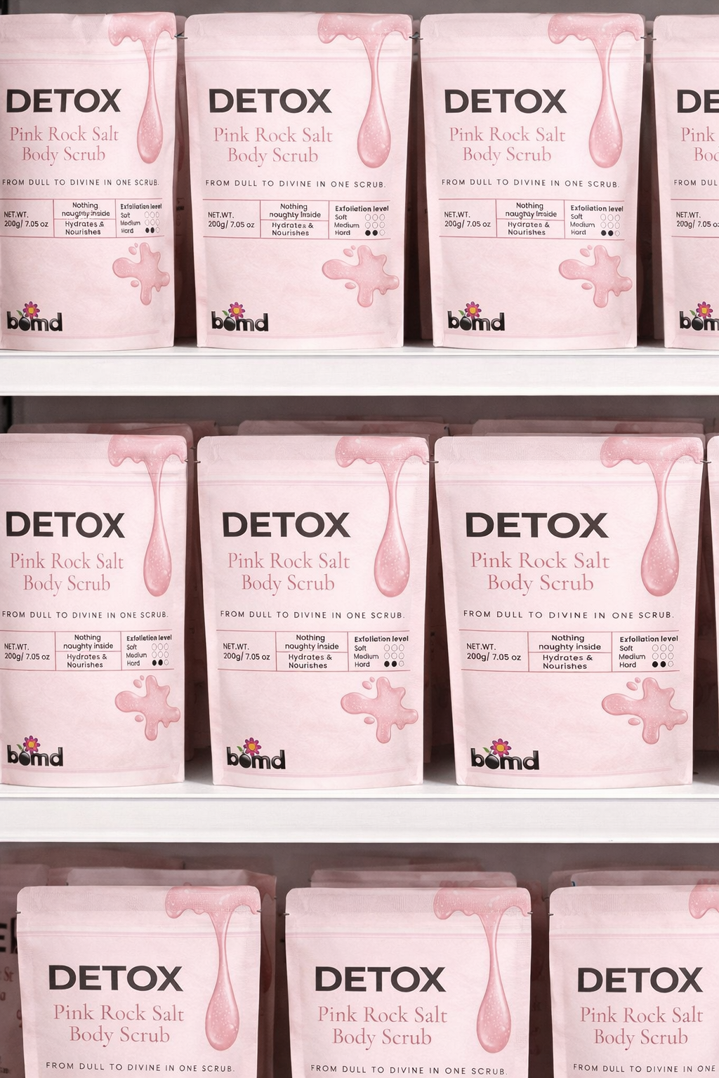 DETOX Body Scrub Pink Rock Salt