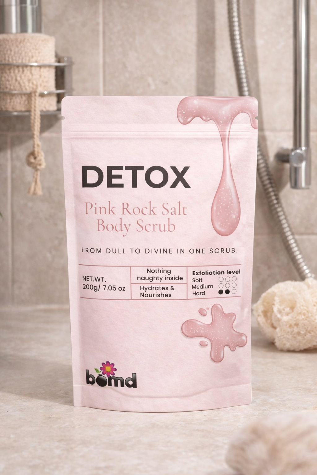 DETOX Body Scrub Pink Rock Salt